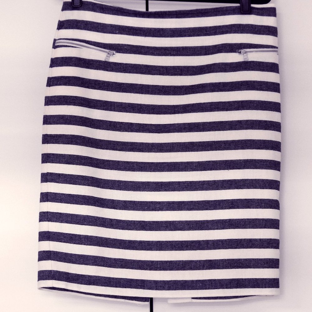 Ann Taylor skirt cotton/linen blend